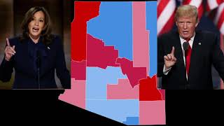 Arizona Polling Shift Analysis Post Debate Harris v Trump Sept [upl. by Myers]