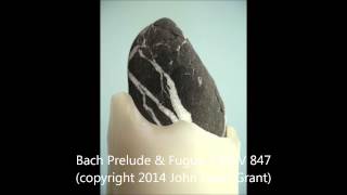 Bach Prelude amp Fugue 2 BWV 847 copyright 2014 John Lewis Grant [upl. by Naltiak]