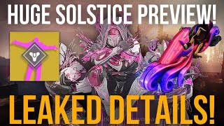 HUGE SOLSTICE 2024 PREVIEW NEW EXOTIC BUNDLE EVENT CARD TITLE amp MORE Destiny 2 Final Shape [upl. by Cullin]