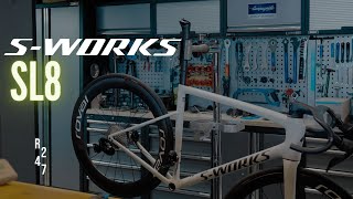 Super Clean SWorks Tarmac SL8 Custom Build by Ride 247 [upl. by Esertal]