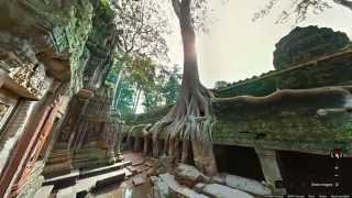 Explore the temples of Angkor Cambodia with Google Maps [upl. by Tak184]