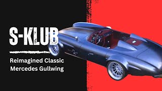 Reimagined Mercedes Gullwing A Stunning Roadster Transformation [upl. by Oringa]