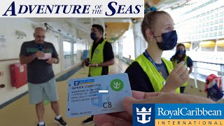 Adventure Of The Seas  eMuster CheckIn  Oakland Travel [upl. by Muscolo]