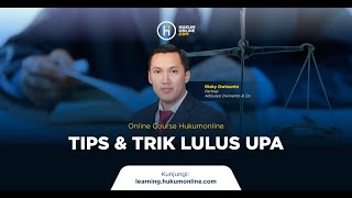 Tips amp Trik dalam mempersiapkan Ujian Profesi Advokat [upl. by Leakim]