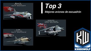 Aviones de escuadrón  War Thunder [upl. by Lanevuj]