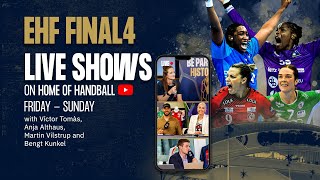 EHF FINAL4 Live Show from Budapest  Post Match SemiFinal 1 [upl. by Dyoll]