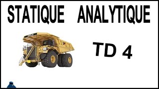 STATIQUE ANALYTIQUE TD4 [upl. by Clausen85]