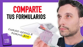 📤 como ENVIAR o COMPARTIR tus formularios o CUESTIONARIOS de Google [upl. by Mazman677]