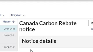 Canada carbon rebate Climate Action Incentive Payments2024  Notice Carbon Tax Rebate [upl. by Sugirdor]