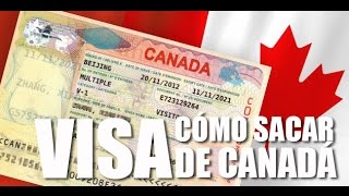 EP5 Cómo sacar visa de estudio  trabajo  AVENTURA EN CANADÁ [upl. by Terese185]