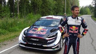 WRC Rally Finland 2018 Shakedown more unseen video before the stage [upl. by Hengel]