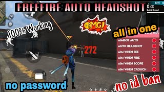 Freefire auto headshot  Freefire headshot trick  Headshot no Id ban [upl. by Cynara]