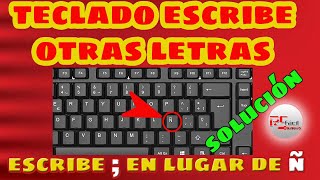 Tu Teclado Escribe otras Letras y Signos que no corresponden a los de las Teclas  SOLUCIÓN [upl. by Lemor]