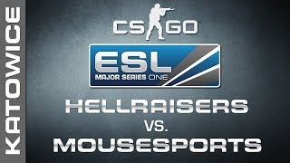 mousesports vs HellRaisers  Group A  EMS One Katowice 2014  CSGO [upl. by Lak]