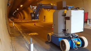 ROBOSPECT Robotic System for tunnel structural inspection amp evaluation [upl. by Pat]