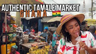 Street FOOD and The Busiest Market in Northern Ghana West Africa Cost of living African life [upl. by Holcman]