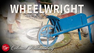 18thCentury Wheelwrights at Colonial Williamsburg [upl. by Roydd]