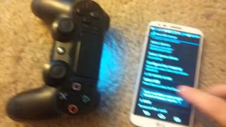 Wirelessly connect ps4 controller to android phone [upl. by Loyce]