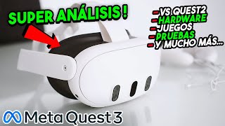 META QUEST 3 EL ANÁLISIS MÁS COMPLETO  ¿EL MEJOR visor de VR🤔 [upl. by Adnama266]