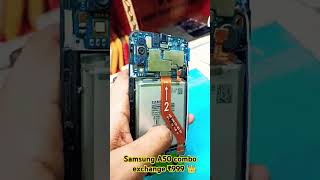 Samsung A50 broken screen replacement Combo ytshorts [upl. by Vogele]