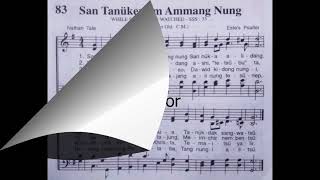 Ao hymnal no 83  san tanukertem ammang nung while shepherd watched all parts instrumental [upl. by Sirdna]