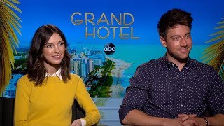 Denyse Tontz amp Lincoln Younes Interview Grand Hotel  ABC [upl. by Rufina828]