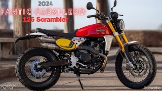 More powerful Maneuverable and Aggressive  2024 Fantic Caballero 125 Scrambler [upl. by Yenattirb268]