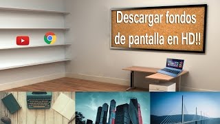 Las mejores paginas web para descargar fondos de pantalla en HD Parte 1 [upl. by Xantha]