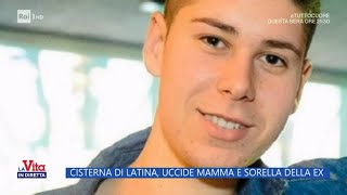 Cisterna di Latina uccide mamma e sorella della ex  La Vita in diretta  14022024 [upl. by Dahle]