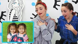 Reacting to Brooklyn and Bailey’s 1st Singing Performance Age 2 [upl. by Anaihs]