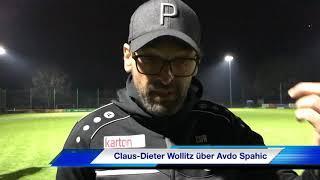 Wollitz über die TorhüterFrage bei Energie Cottbus [upl. by Yelnek875]