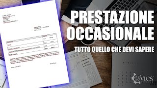 Prestazione occasionale tutto quello che cè da sapere  Metodo VICS [upl. by Gillette]