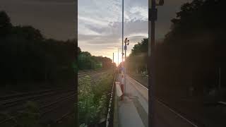 Todays sunset at Knottingley station [upl. by Bocaj]