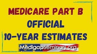 Medicare Part B 10Year Estimates Premium amp Deductible [upl. by Emiline985]