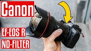 Canon EOS R Zubehör EFEOS R DropIn Filter VND für EF und EFS Objektive [upl. by Enrev]