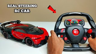 Real Steering RC Car With Gravity Sensing Unboxing amp Testing – Chatpat toy tv [upl. by Adelaja32]