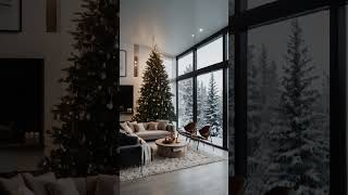 Elegant Simplicity Decorating a Modern Minimalist Home for the Holidays home house [upl. by Alithea]