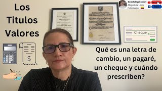 Los Titulos Valores en Colombia [upl. by Calie]