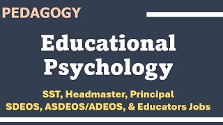 Educational Psychology  Pedagogy Mcqs for FPSC education exam learning [upl. by Nahrut]