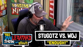 Stugotz is DONE with Adrian Wojnarowski  The Dan LeBatard Show with Stugotz [upl. by Netsyrc]