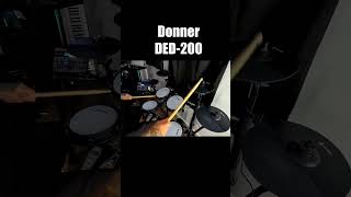 Donner DED 200X Electronic Drum Set Review by jaydepool [upl. by Aenneea781]