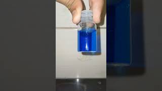 Made Copper Sulphate Solution 💀 [upl. by Tanberg631]