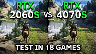 RTX 2060 SUPER vs RTX 4070 SUPER  Test In 18 Games at 1440p  2024 [upl. by Faxen672]