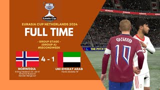 🇳🇴 41 🇦🇪 Group A  secondweek eurasiacupnetherlands2024 [upl. by Raab]