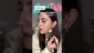 TESTING TINTED SUNSCREEN ON ACNE AND TEXTURED SKIN acnepositivity makeuptutorial makeup beauty [upl. by Allemrac]