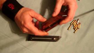 Home Made Ruger amp Browning 22 Magazine Loader [upl. by Novoj821]