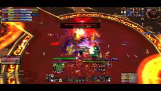 Adept Gaming vs Heroic Majordomo Staghelm 25man Fury Warrior POV [upl. by Joash]