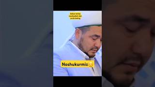 Noshukurmiz Mashaalloh Shukurulloh domla hammani yiglatdilar shukurullohdomla mashallah [upl. by Roxine796]