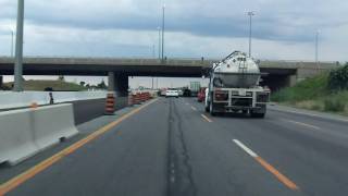 Highway 427 Highway 407 ETR to Highway 401 southbound [upl. by Tongue]