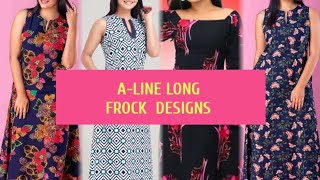 Aline long frocks designs 2022❤️ frockdesigns newfrocks 2022 trendyfashion [upl. by Aznerol]